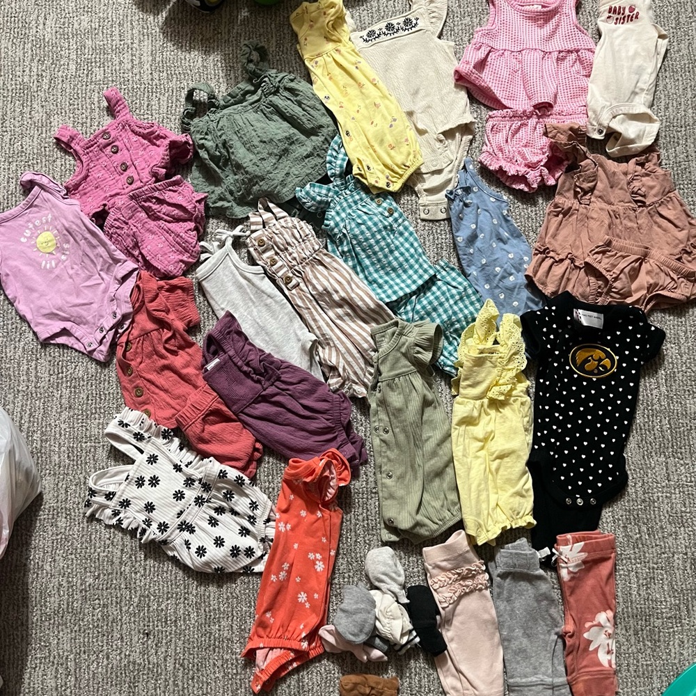 Carter's Assorted Kids Clothing Set - Pink, Yellow, Green, Blue, Black